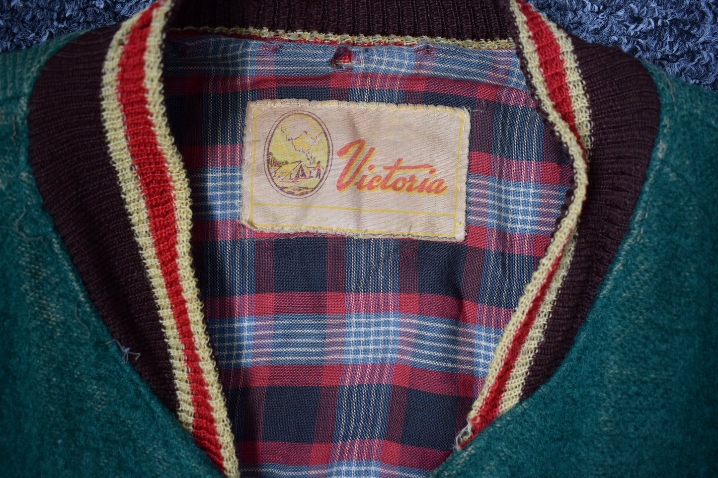 Vintage 1947 Green Victoria Jacket