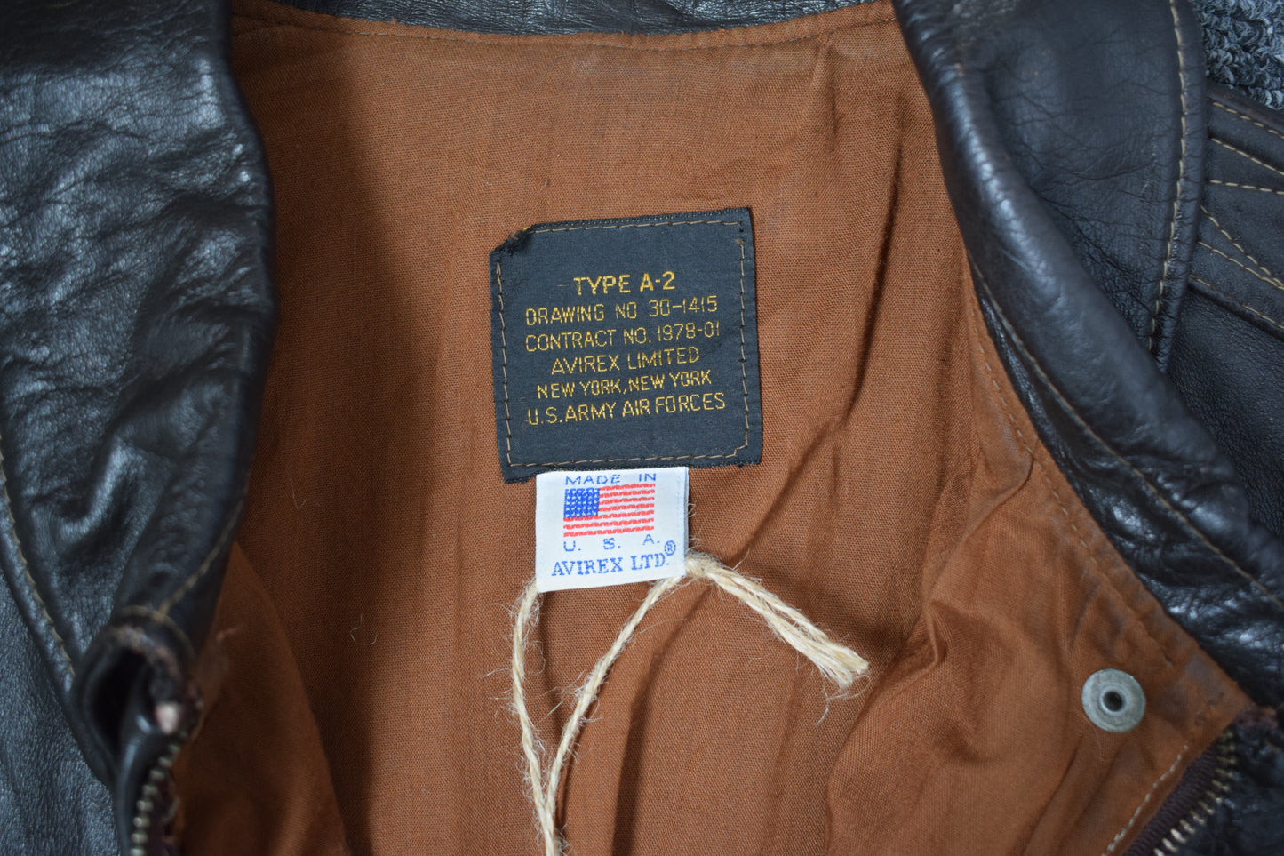 Vintage Avirex LTD. Leather Jacket