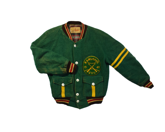 Vintage 1947 Green Victoria Jacket