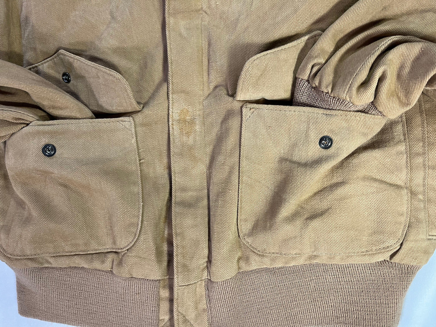 Vintage Avirex LTD. Camel Bomber Jacket