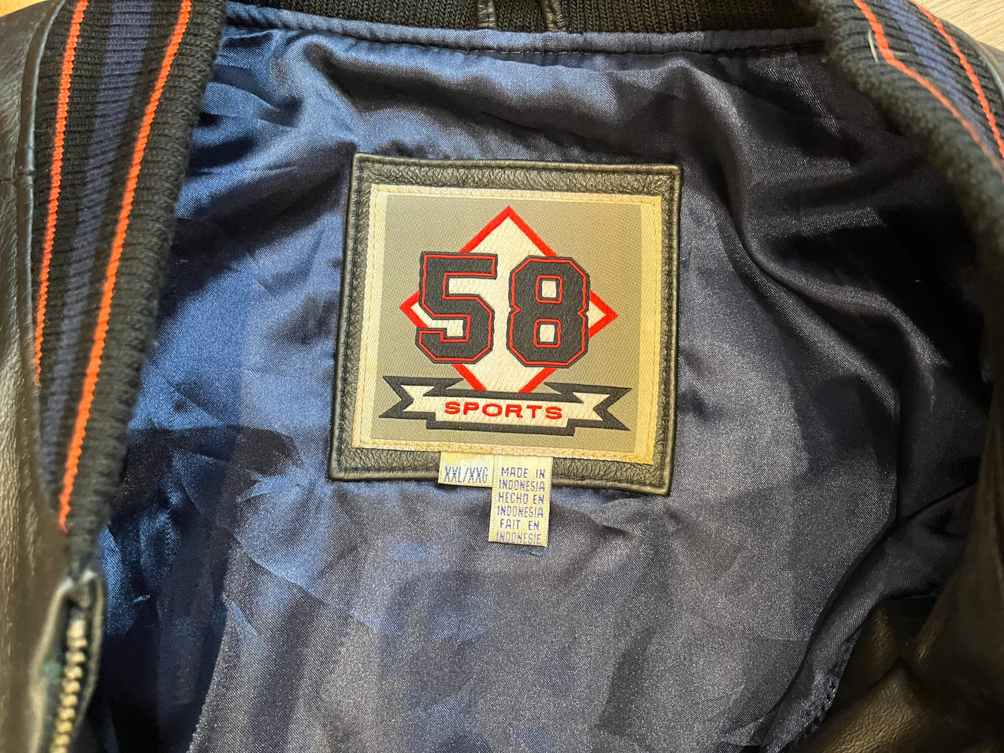 Vintage 58 Sports Leather Jacket