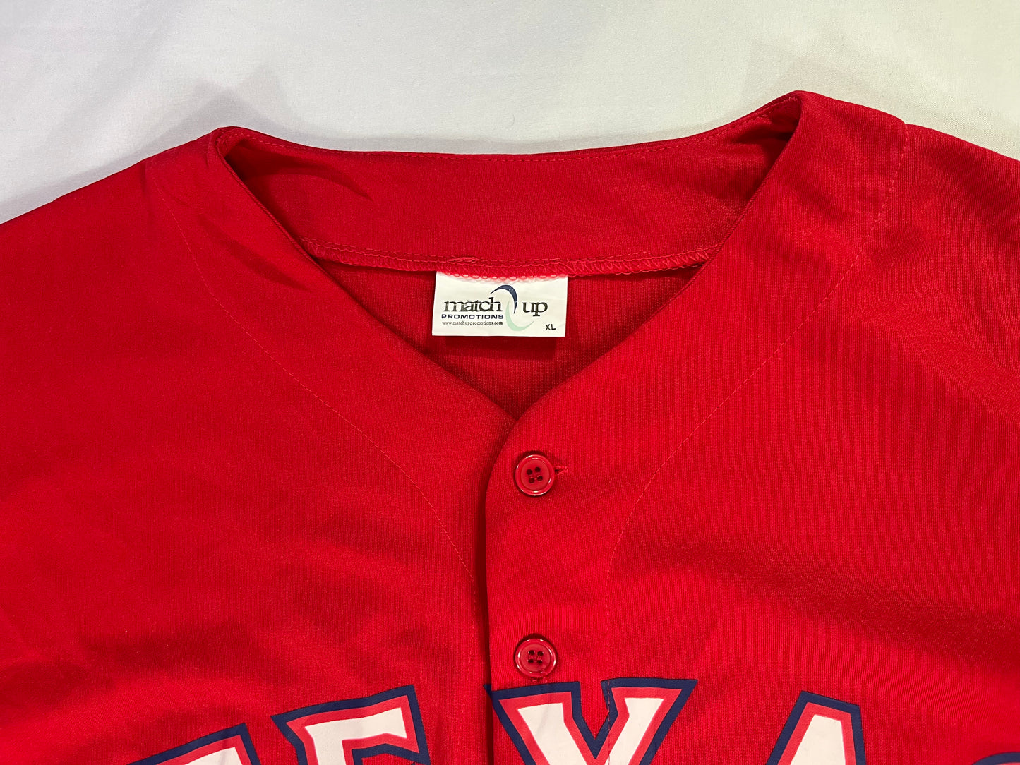 Vintage Match Up Promotions Texas Baseball Shirt