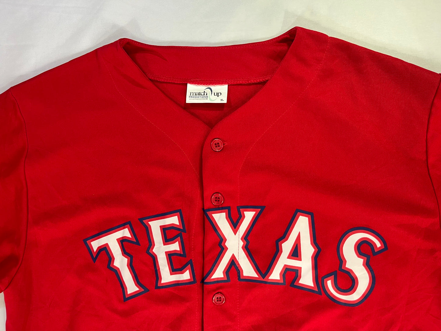 Vintage Match Up Promotions Texas Baseball Shirt