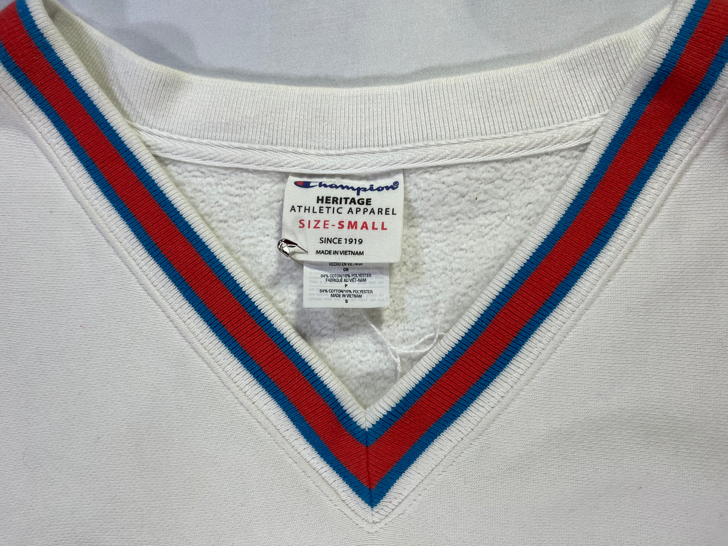 Vintage Champion Heritage Athletic Apparel Tennis Sweater
