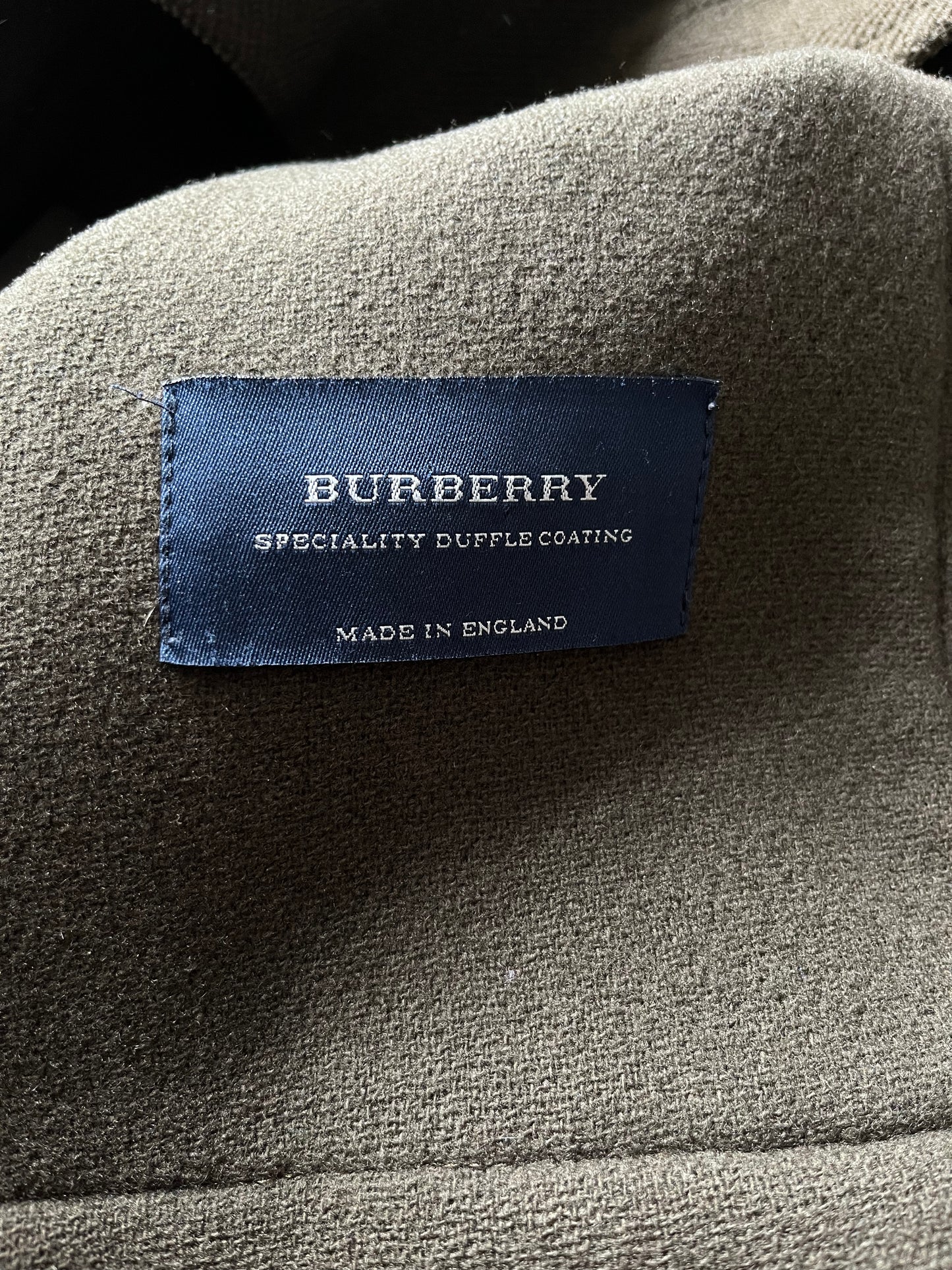Vintage Burberry Duffle Style Coat