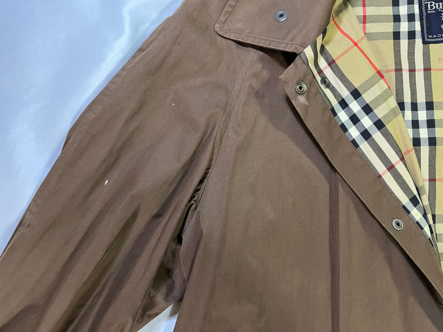 Vintage Burberrys Mac - Brown With Classic Half Lining