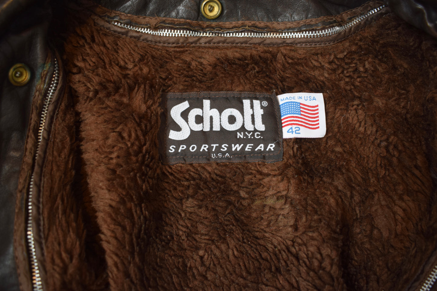 Vintage Schott Leather Jacket