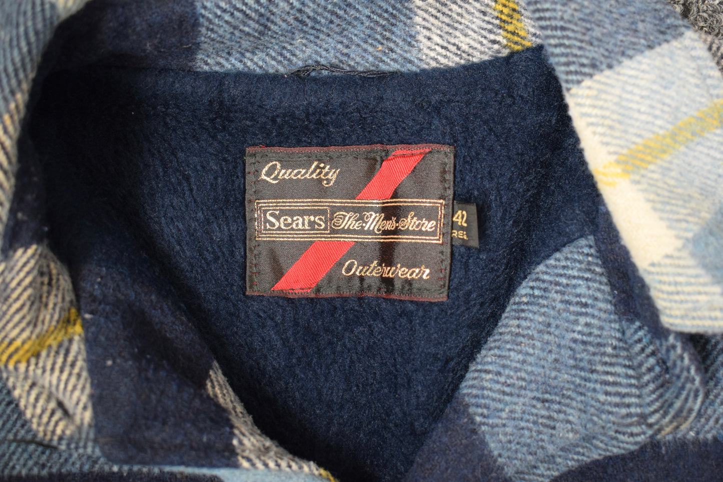 Vintage Checked Sears Jacket