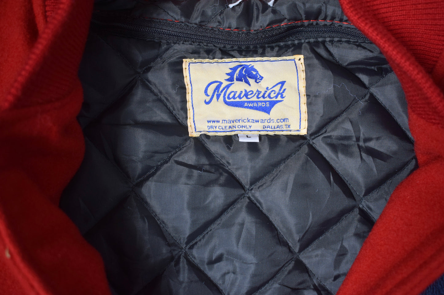 Vintage Maverick Awards Varsity Jacket