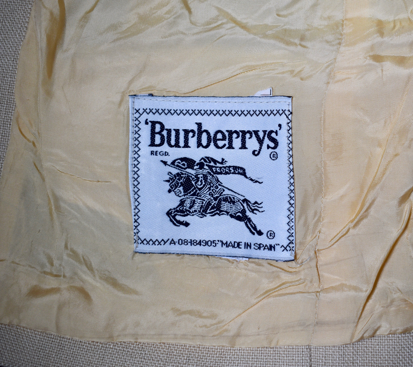 Vintage Burberrys' Blazer