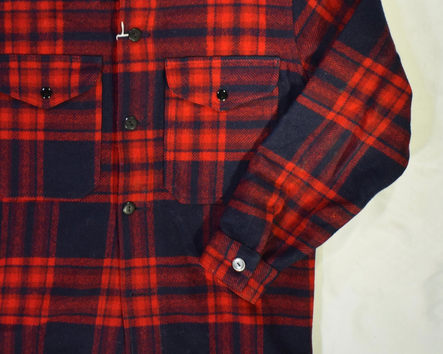 Vintage Check Pendleton Workwear Jacket