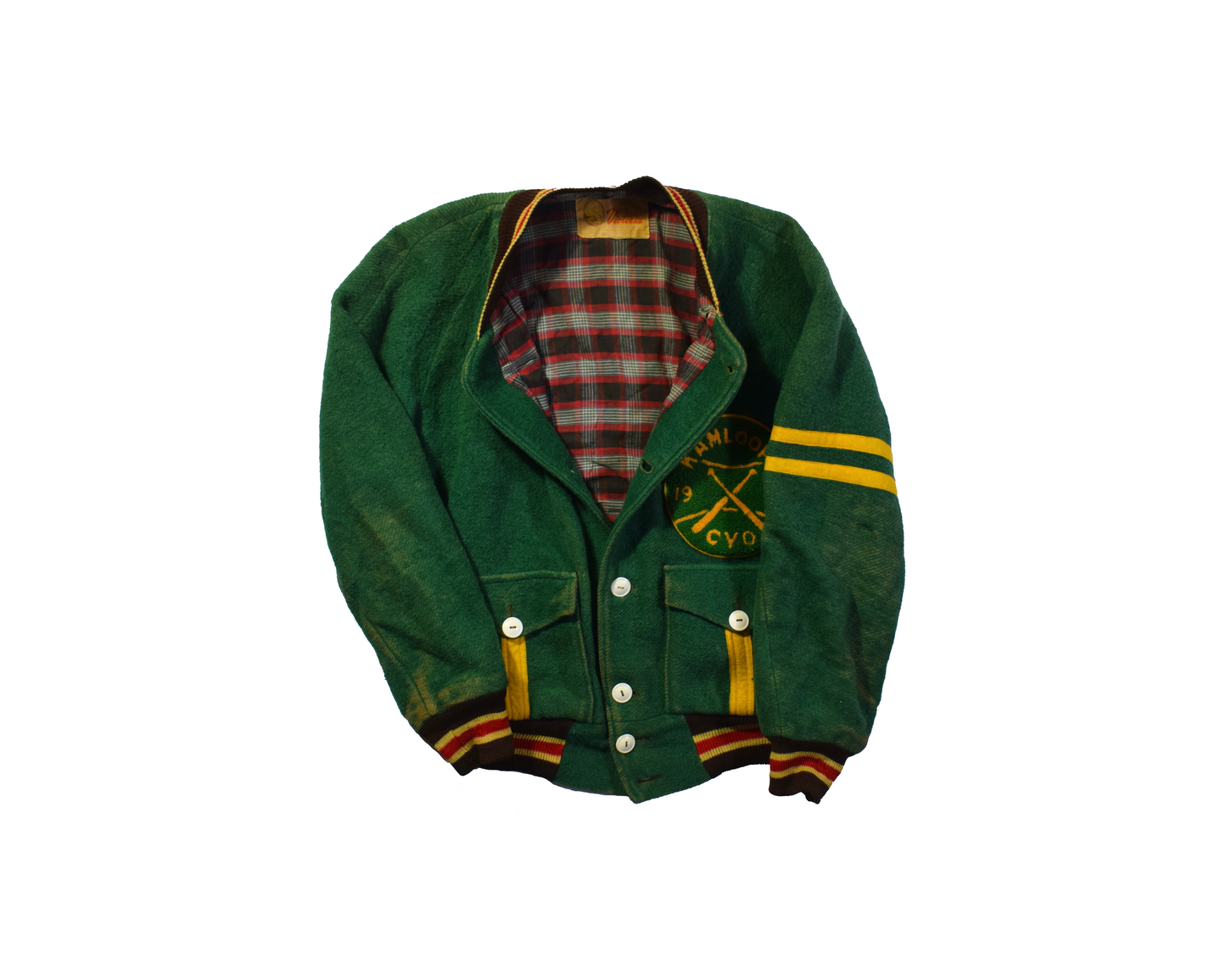 Vintage 1947 Green Victoria Jacket