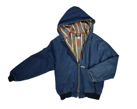Vintage Dickies Denim Hooded Jacket