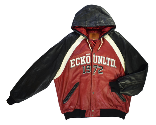 Vintage Ecko Unltd. Heavy Leather Jacket