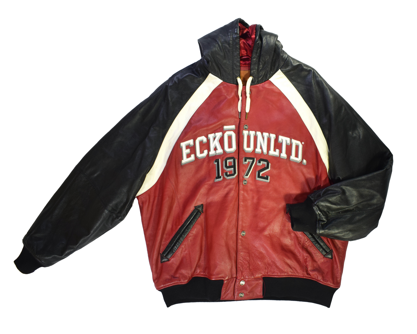 Vintage Ecko Unltd. Heavy Leather Jacket