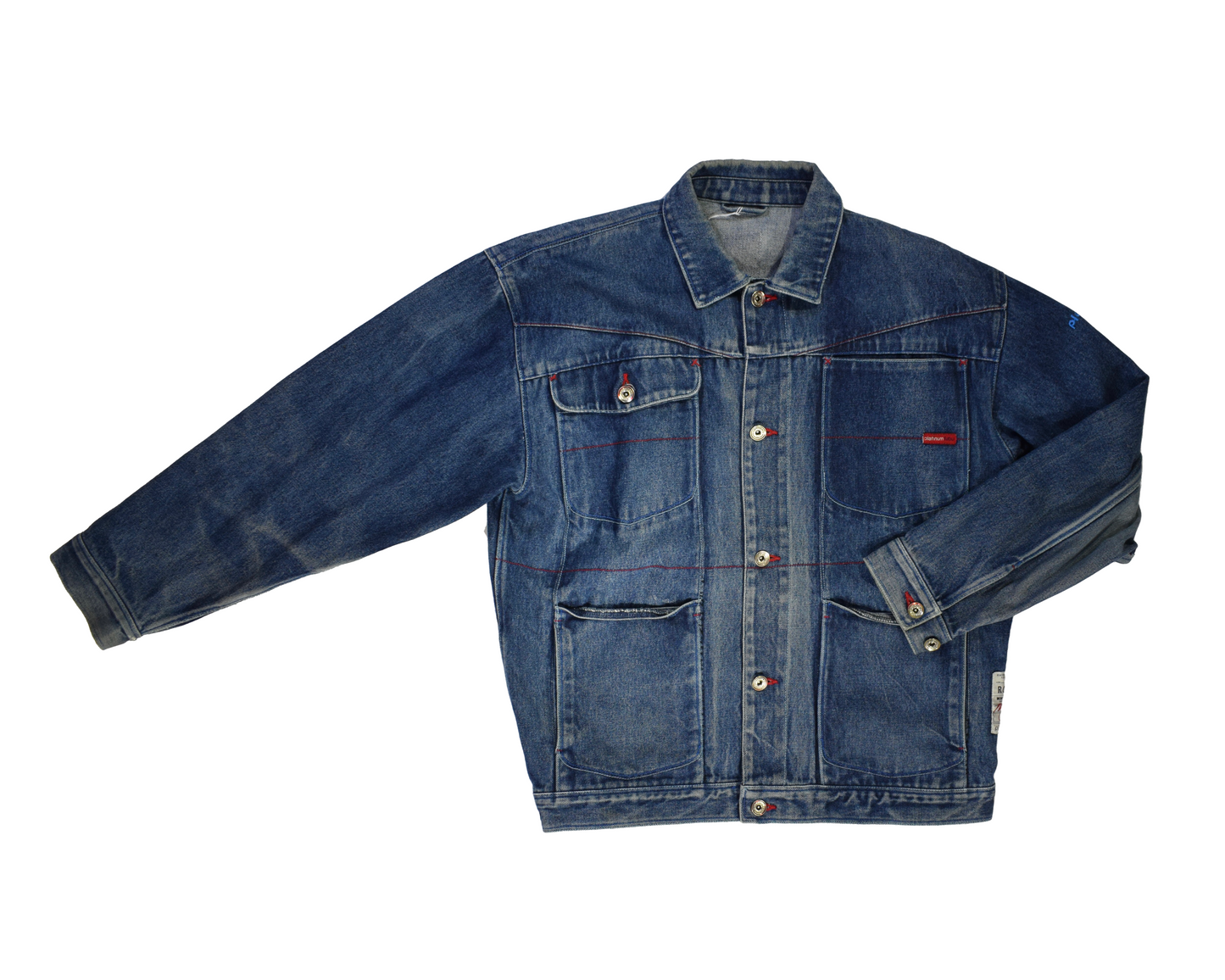 Vintage Fubu Platinum Denim Jacket