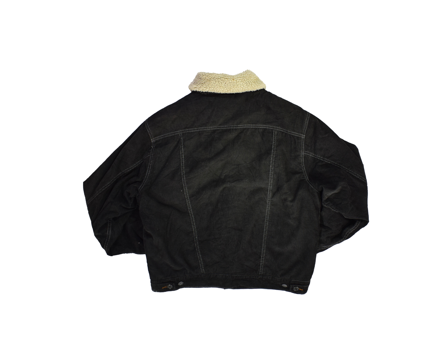 Vintage Black Levi's Sherpa Trucker Jacket