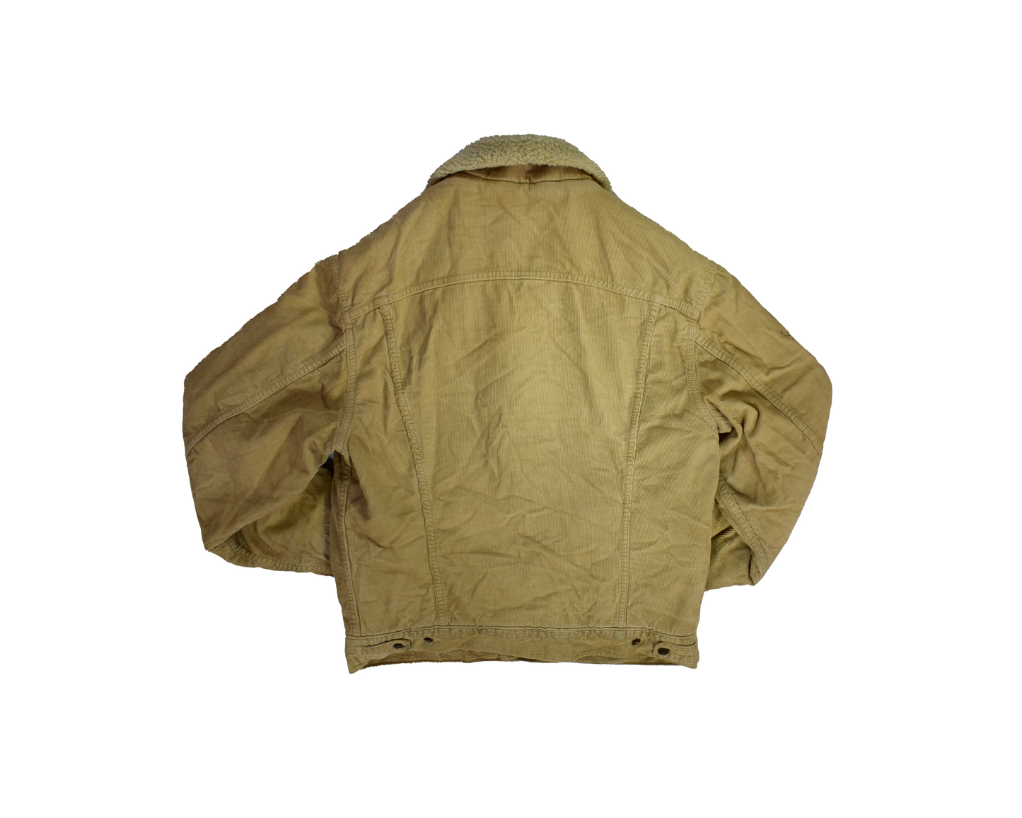 Vintage Cream Levi's Sherpa Trucker Jacket