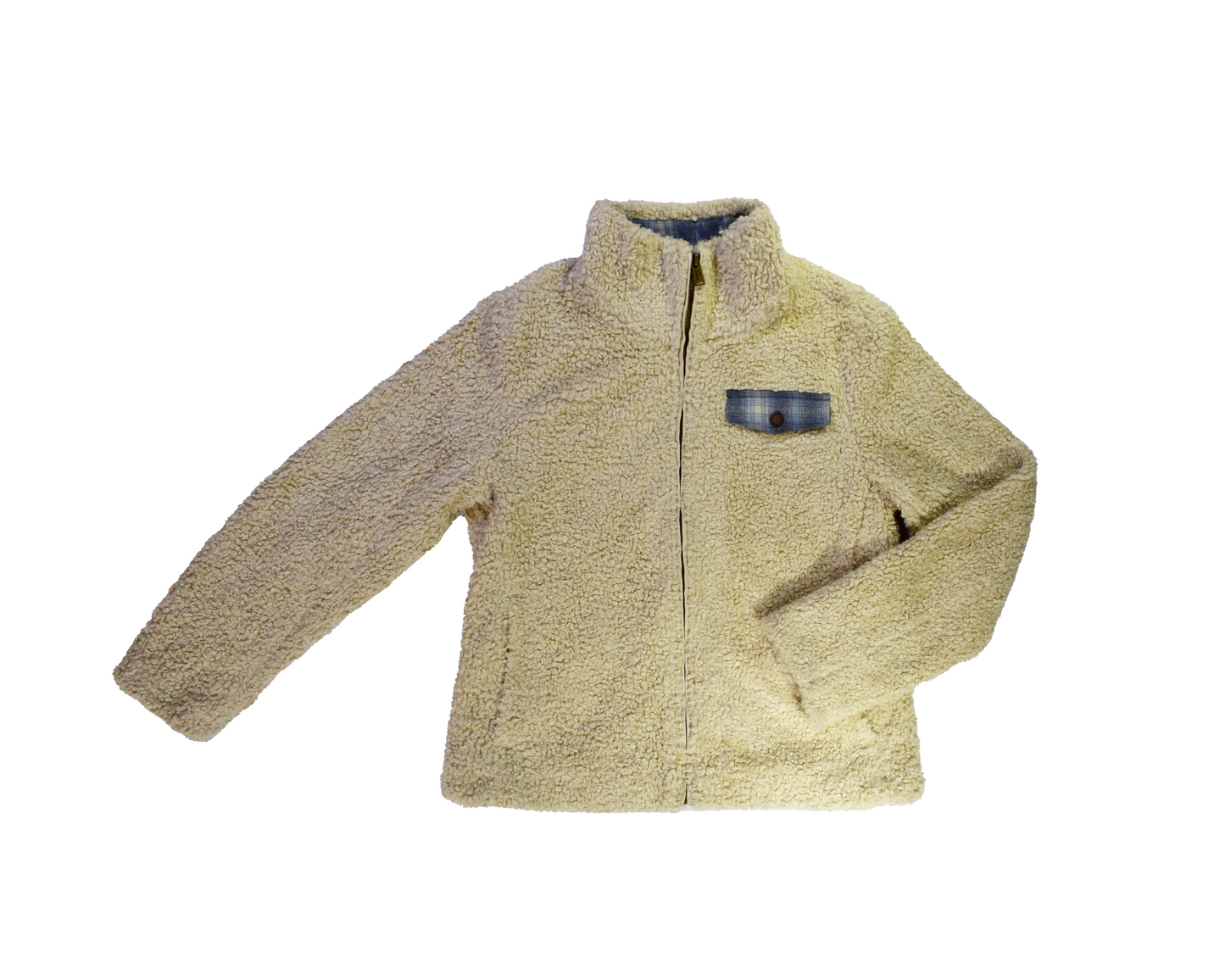 Vintage Cream Pendleton Fleece Jacket