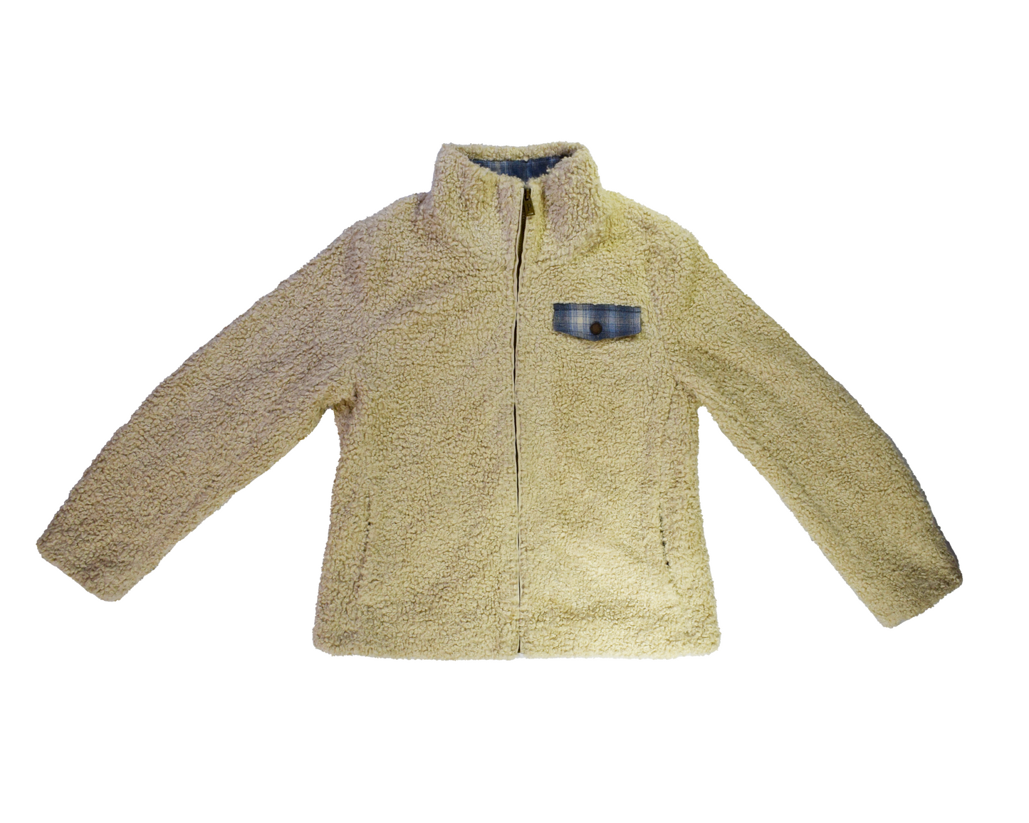 Vintage Cream Pendleton Fleece Jacket