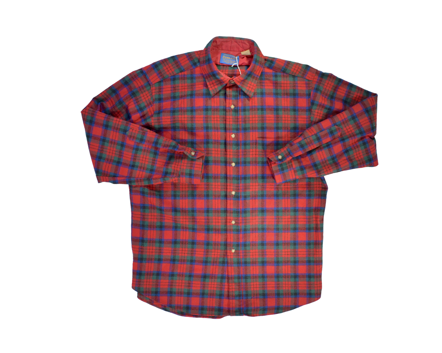 Vintage Red Plaid Pendleton Shirt