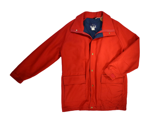 Vintage Red Woolrich Coat