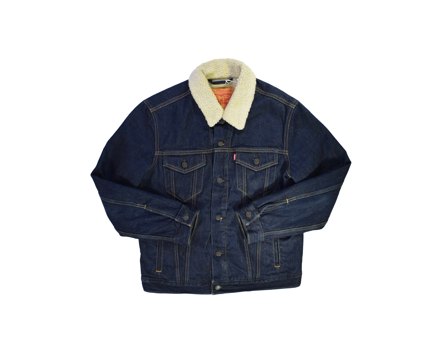 Vintage Levi's Trucker Jacket (Dark Blue Denim)