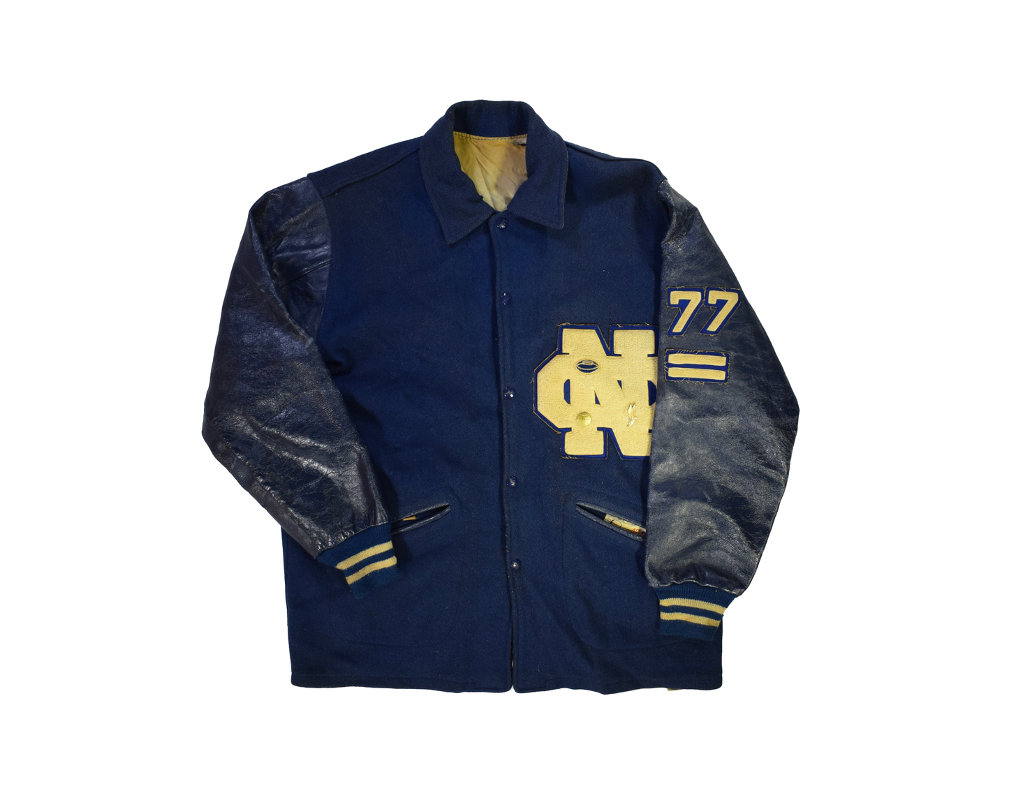 Vintage Speedline Blue Varsity Jacket