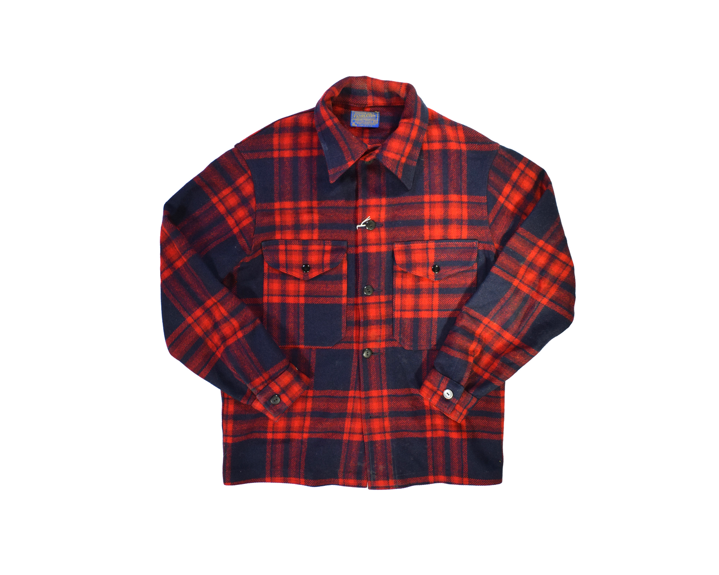 Vintage Check Pendleton Workwear Jacket