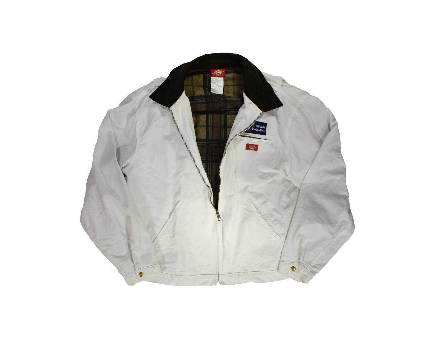 Vintage White Dickies Workwear Jacket