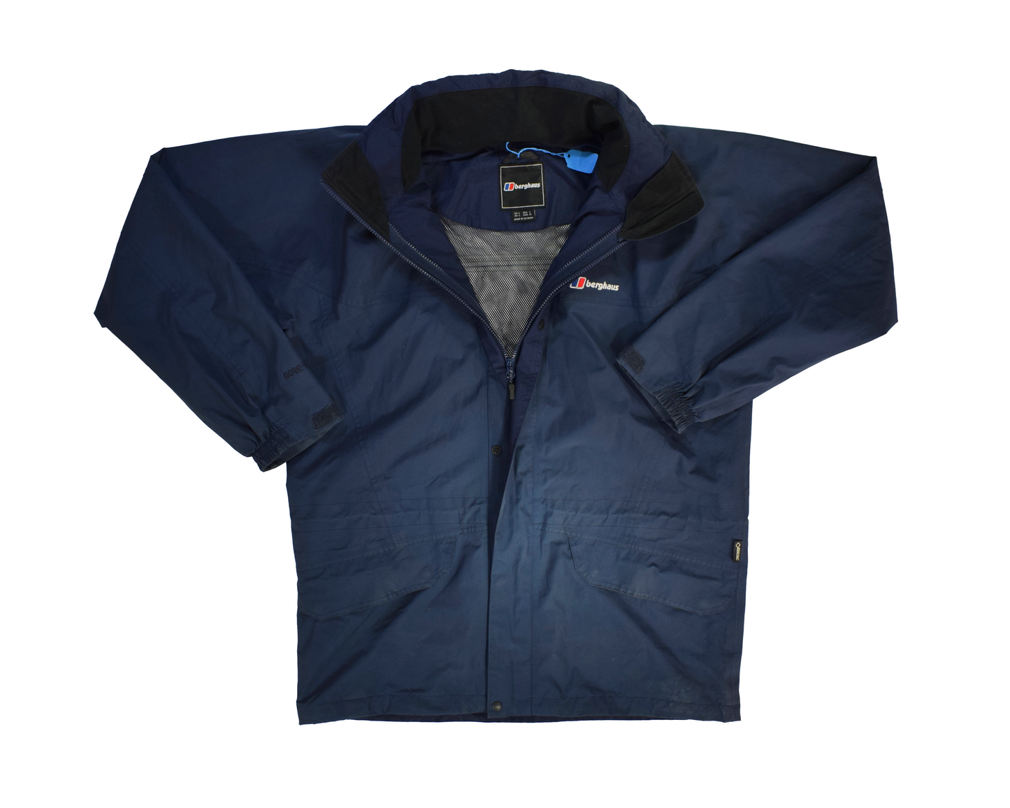 Vintage Blue Berghaus Coat With Hood