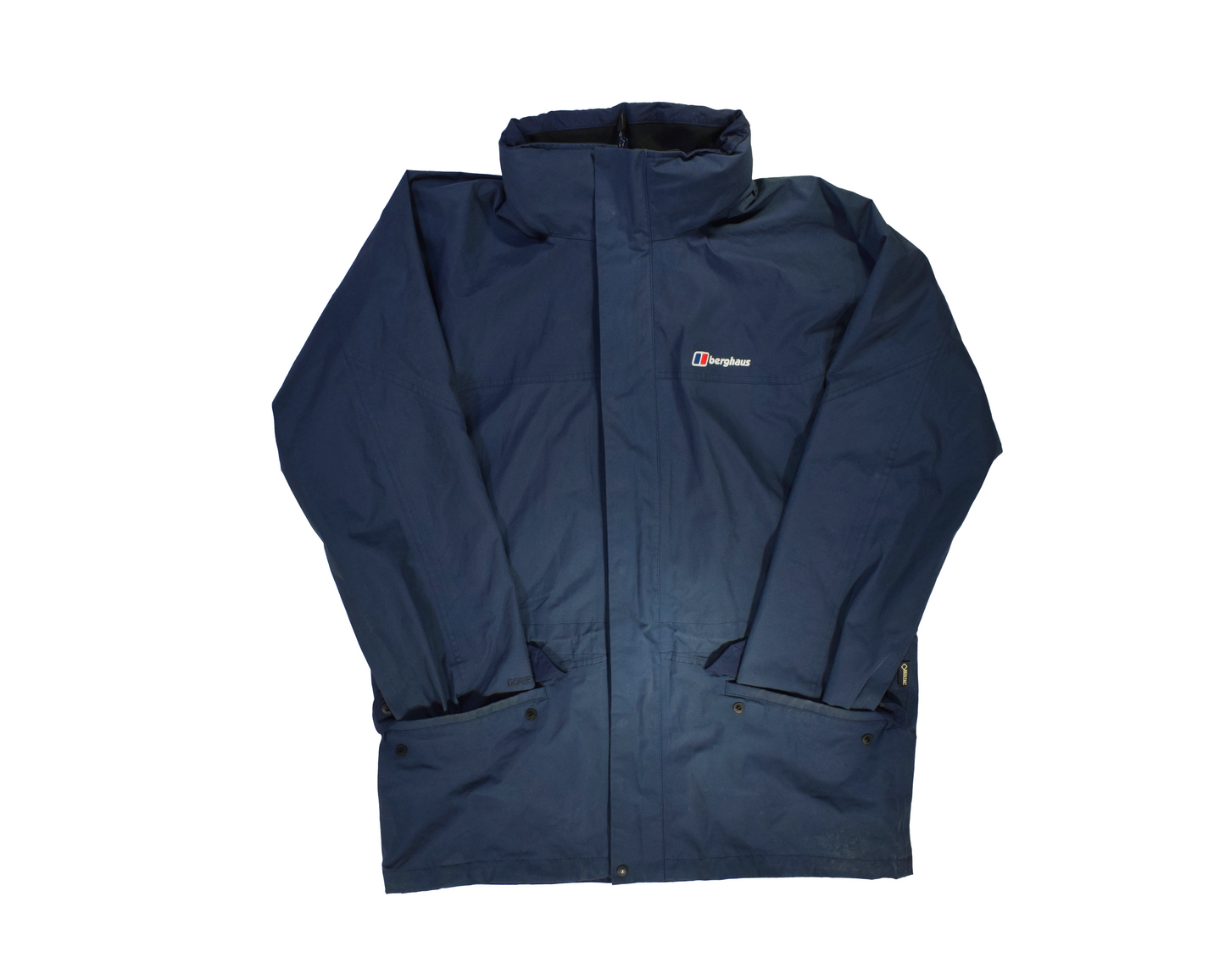 Vintage Blue Berghaus Coat With Hood