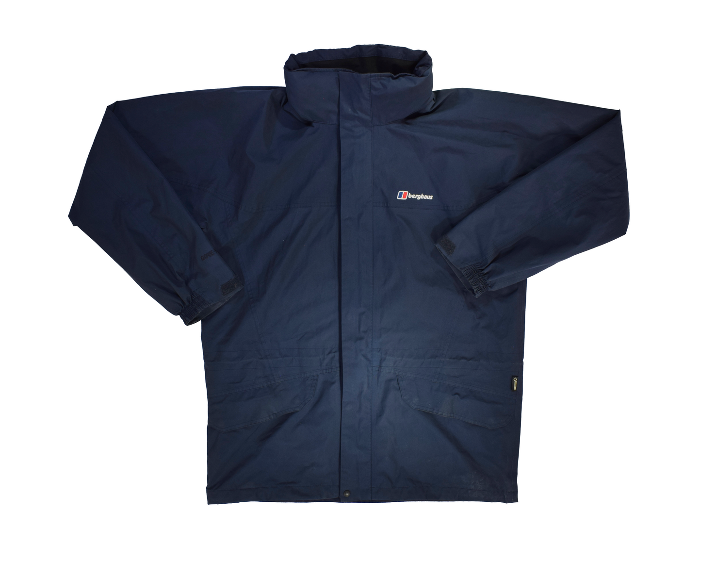 Vintage Blue Berghaus Coat With Hood