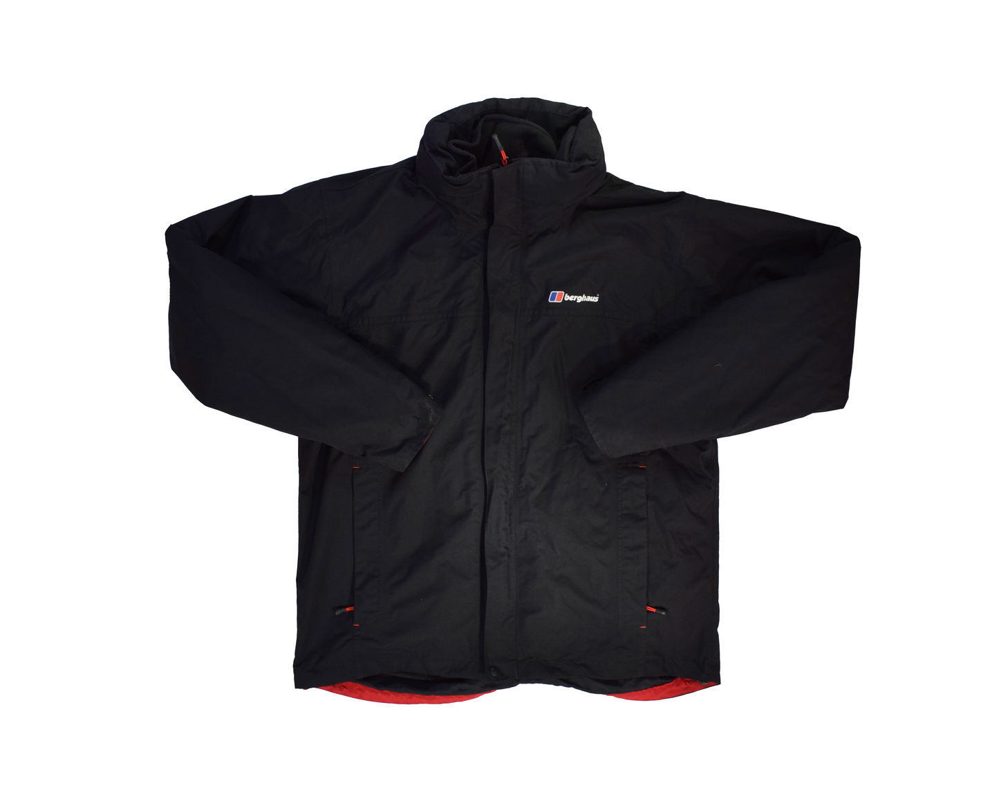 Vintage Black Berghaus Coat With Hood