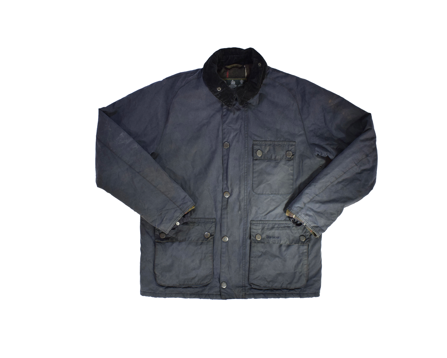 Vintage Blue Barbour Wax Jacket