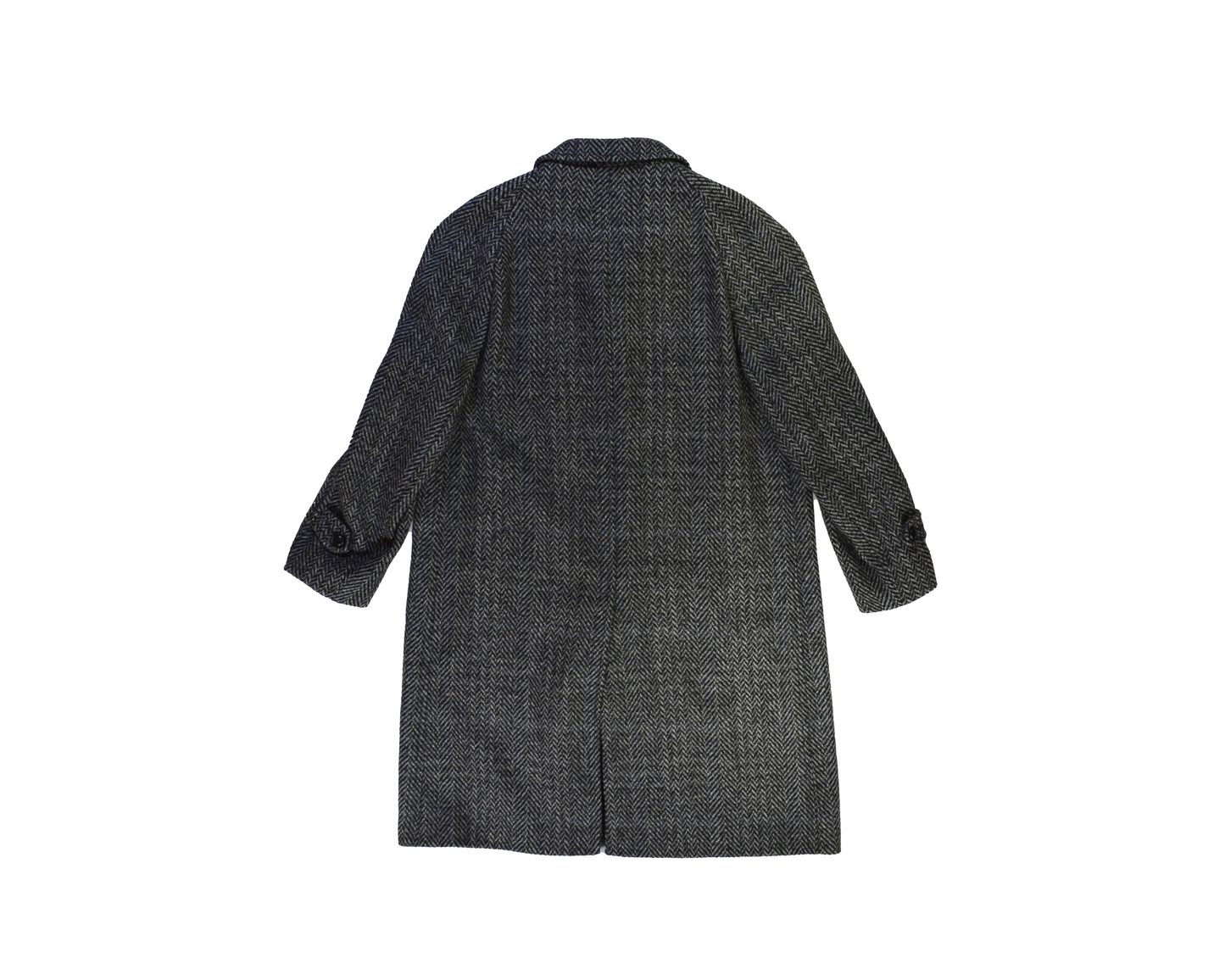 Vintage Crombie By Crombie Houndstooth Coat