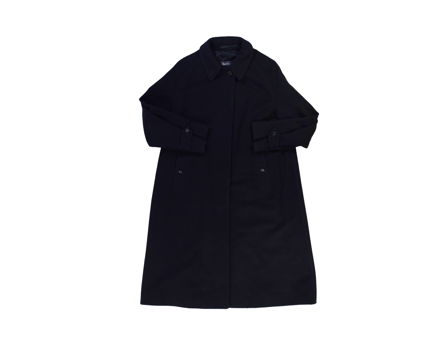 Vintage Buberrys' Navy Trench Coat