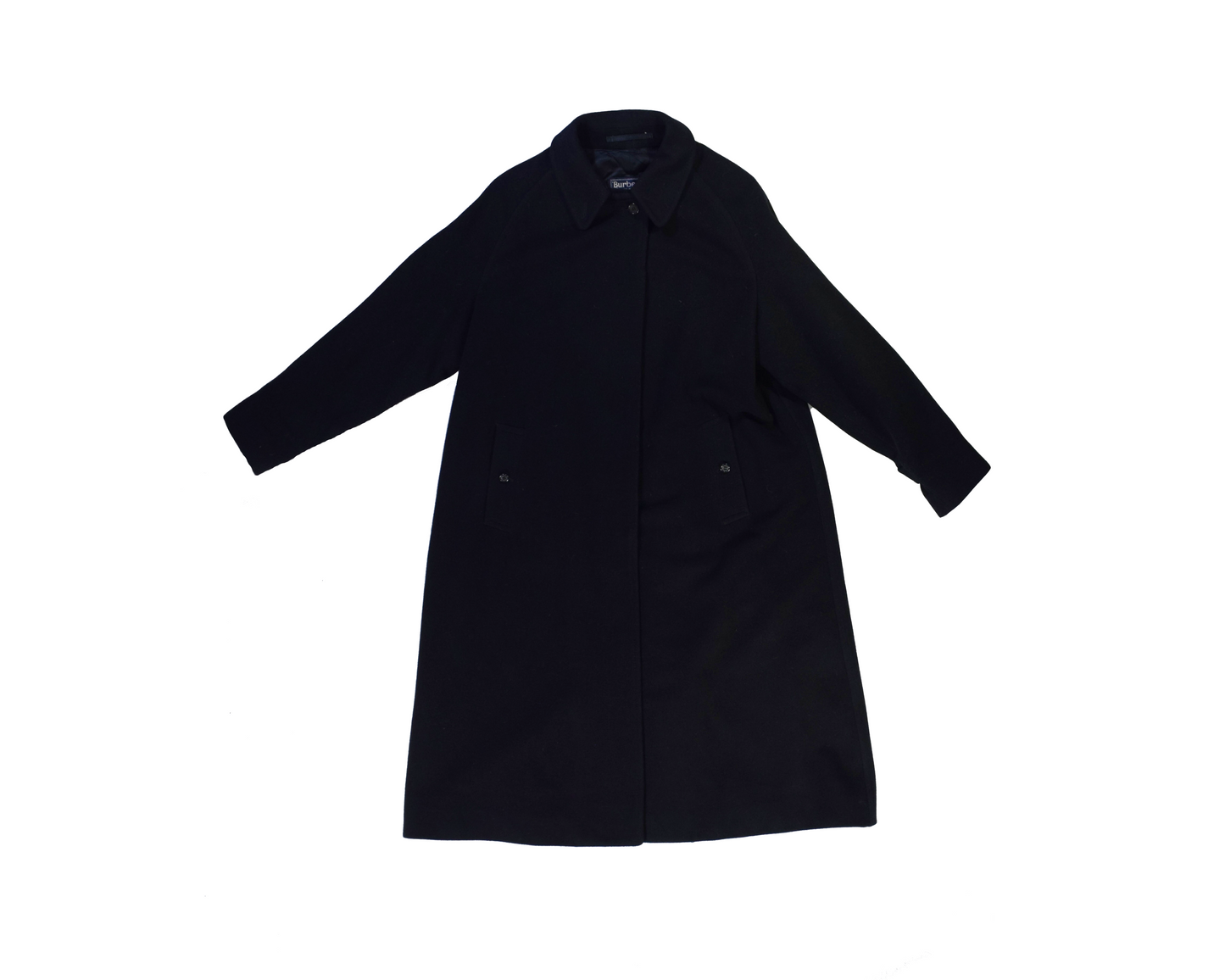 Vintage Buberrys' Navy Trench Coat