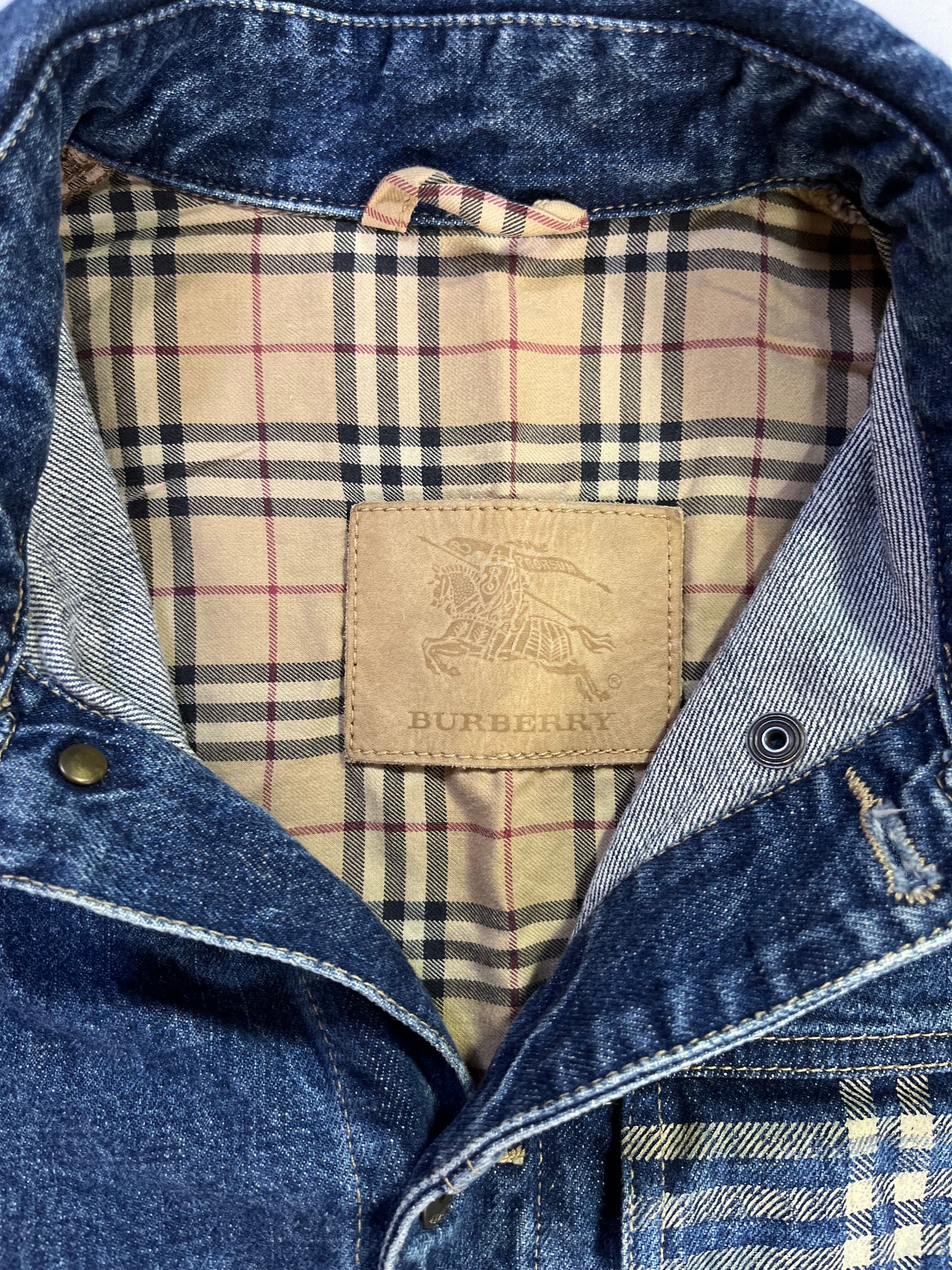 Vintage Burberry Denim Jacket