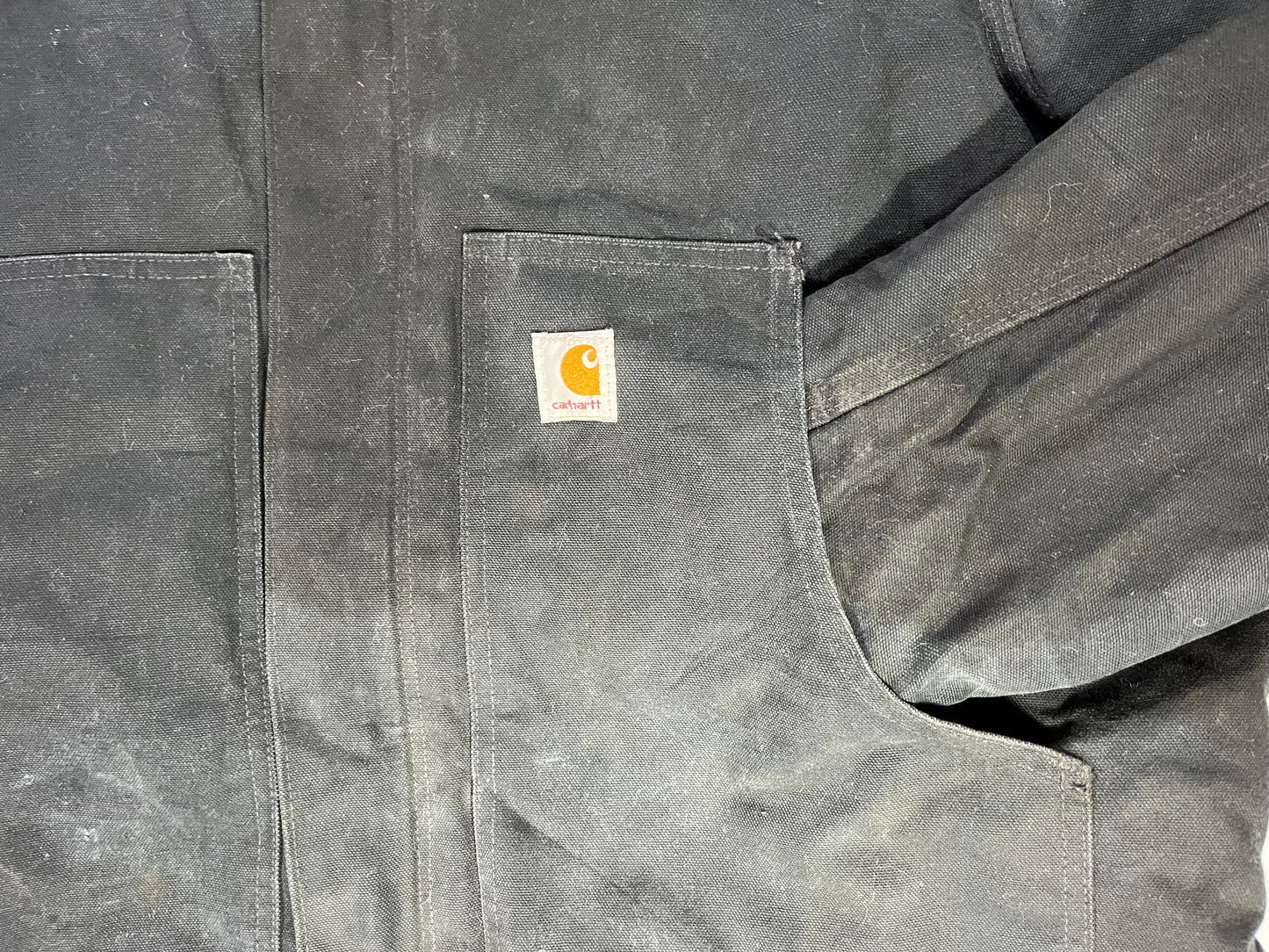 Vintage Black Carhartt Workwear Jacket