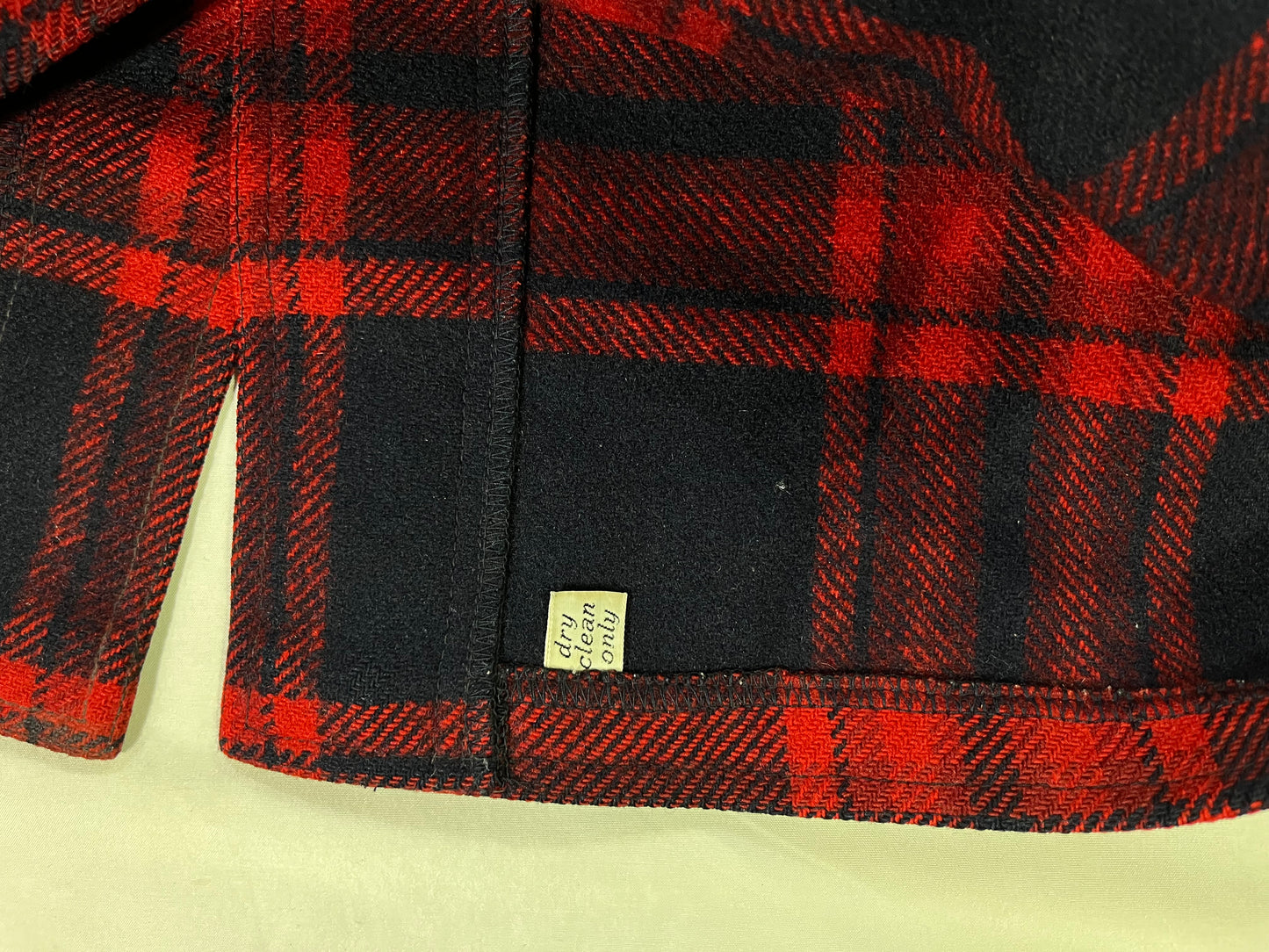 Vintage Check Pendleton Workwear Jacket