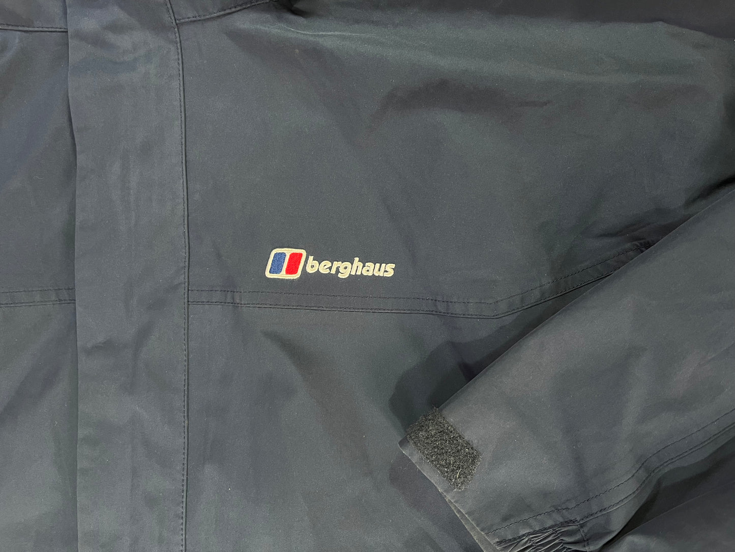 Vintage Blue Berghaus Coat With Hood