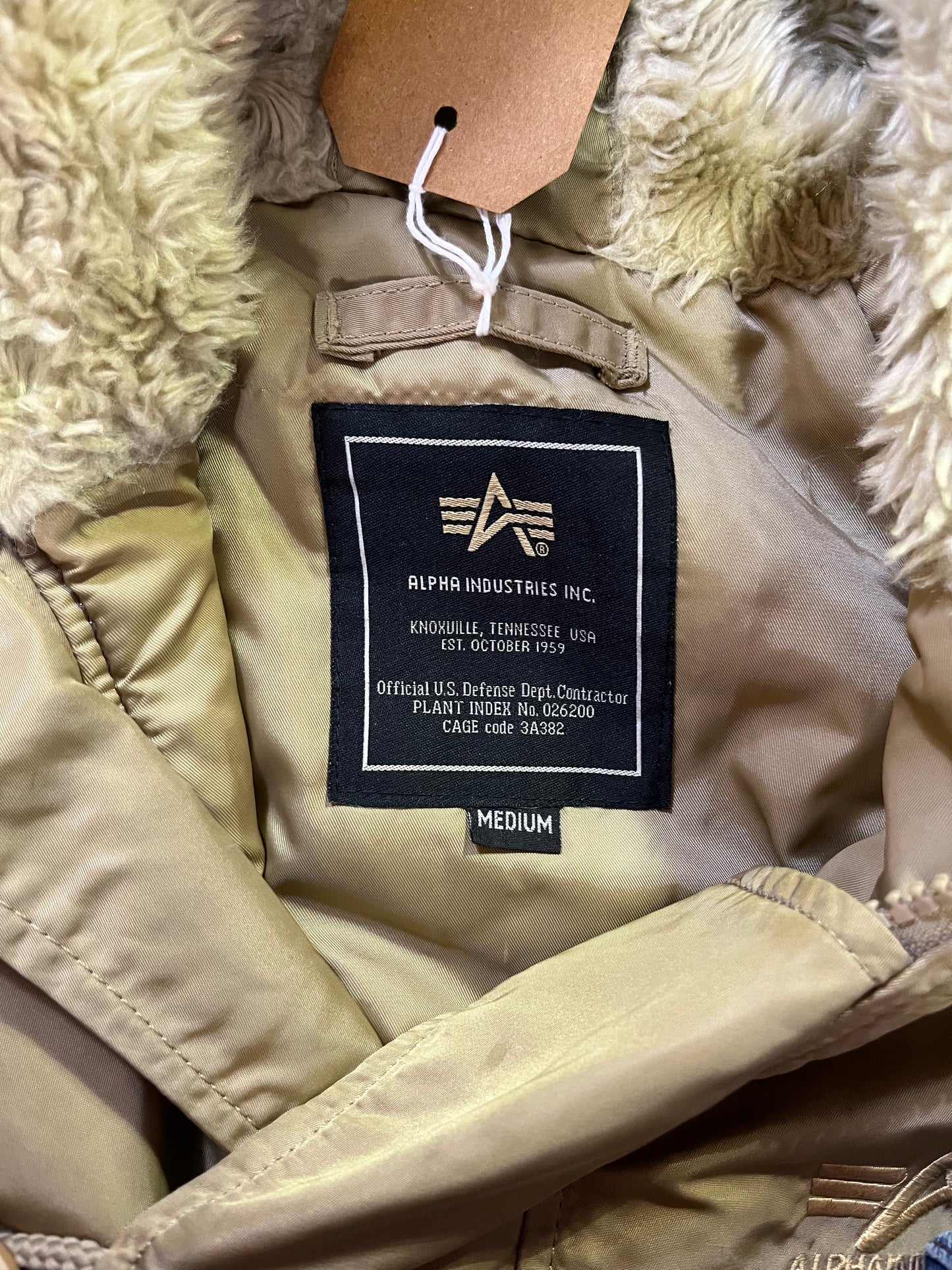 Vintage Alpha Industries USA Winter Coat