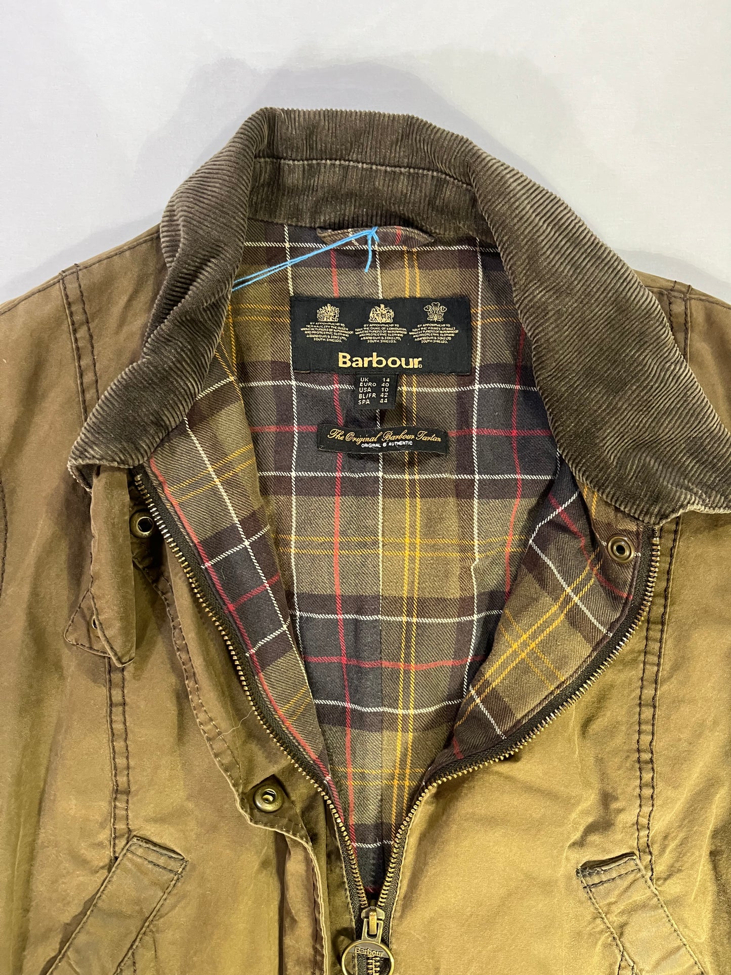 Vintage Brown Barbour Wax Jacket