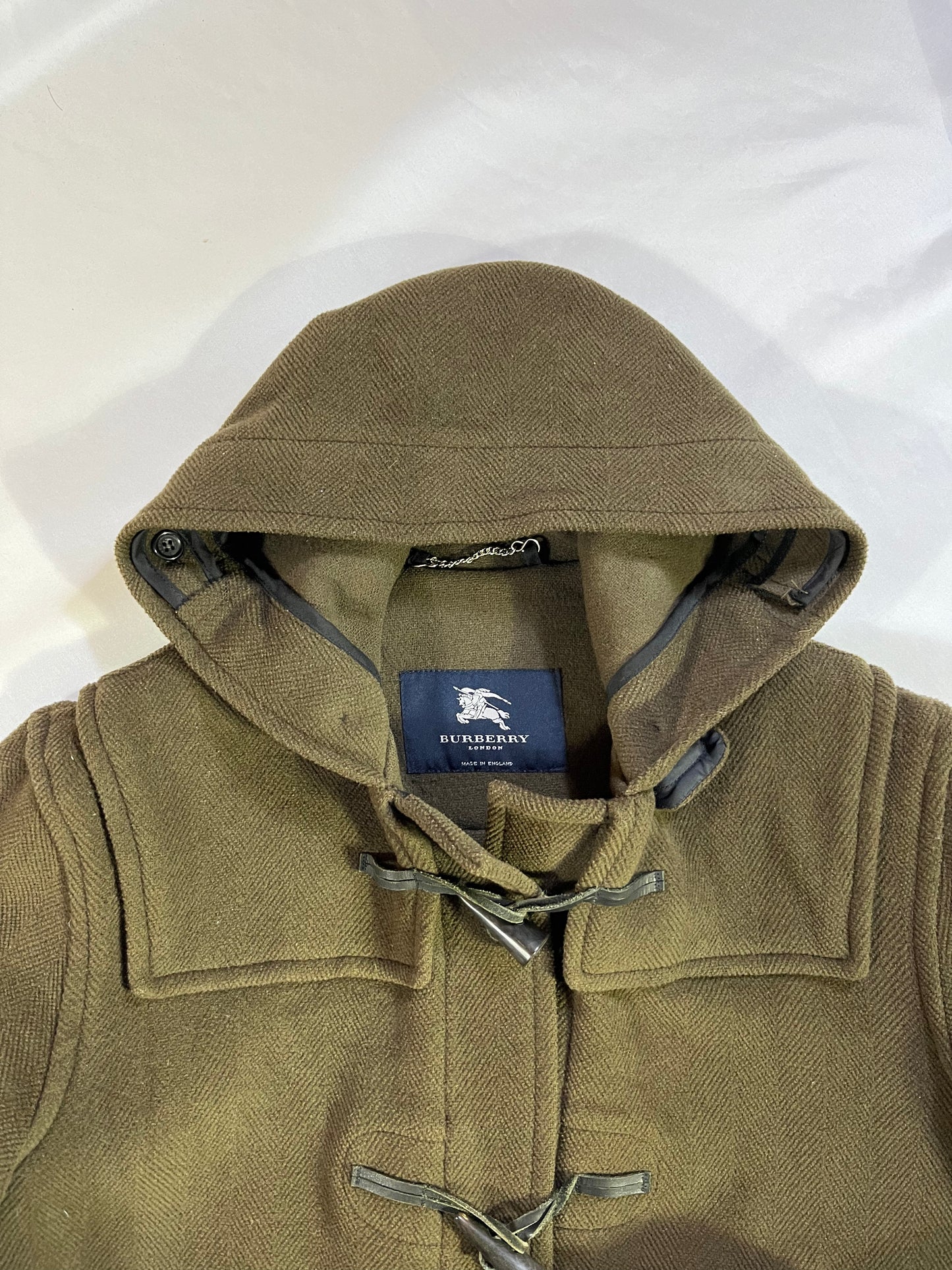 Vintage Burberry Duffle Style Coat