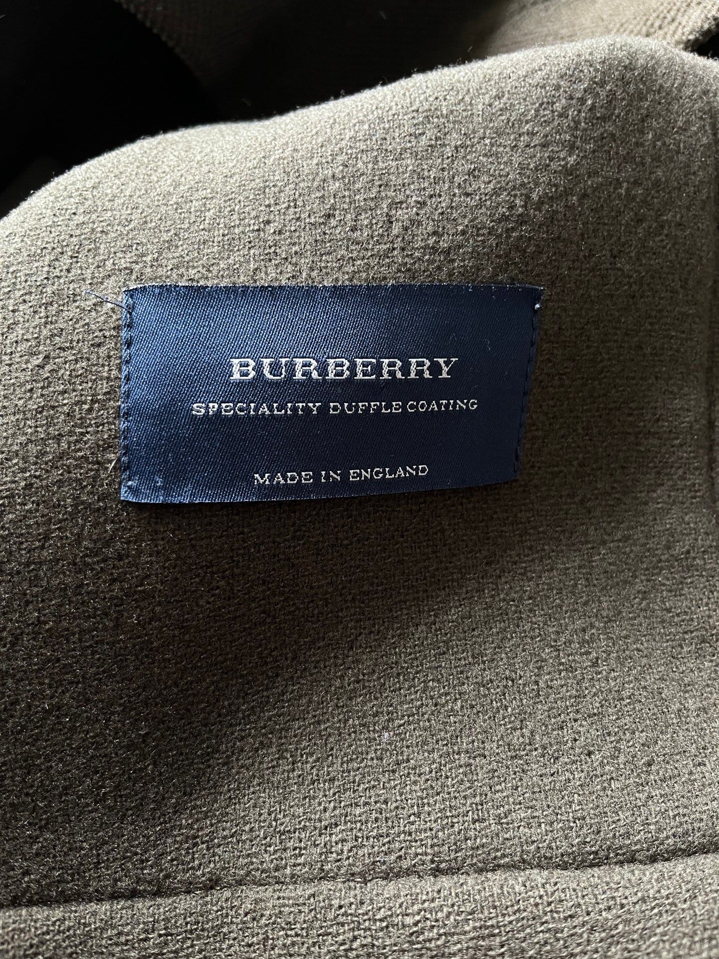 Vintage Burberry Duffle Style Coat