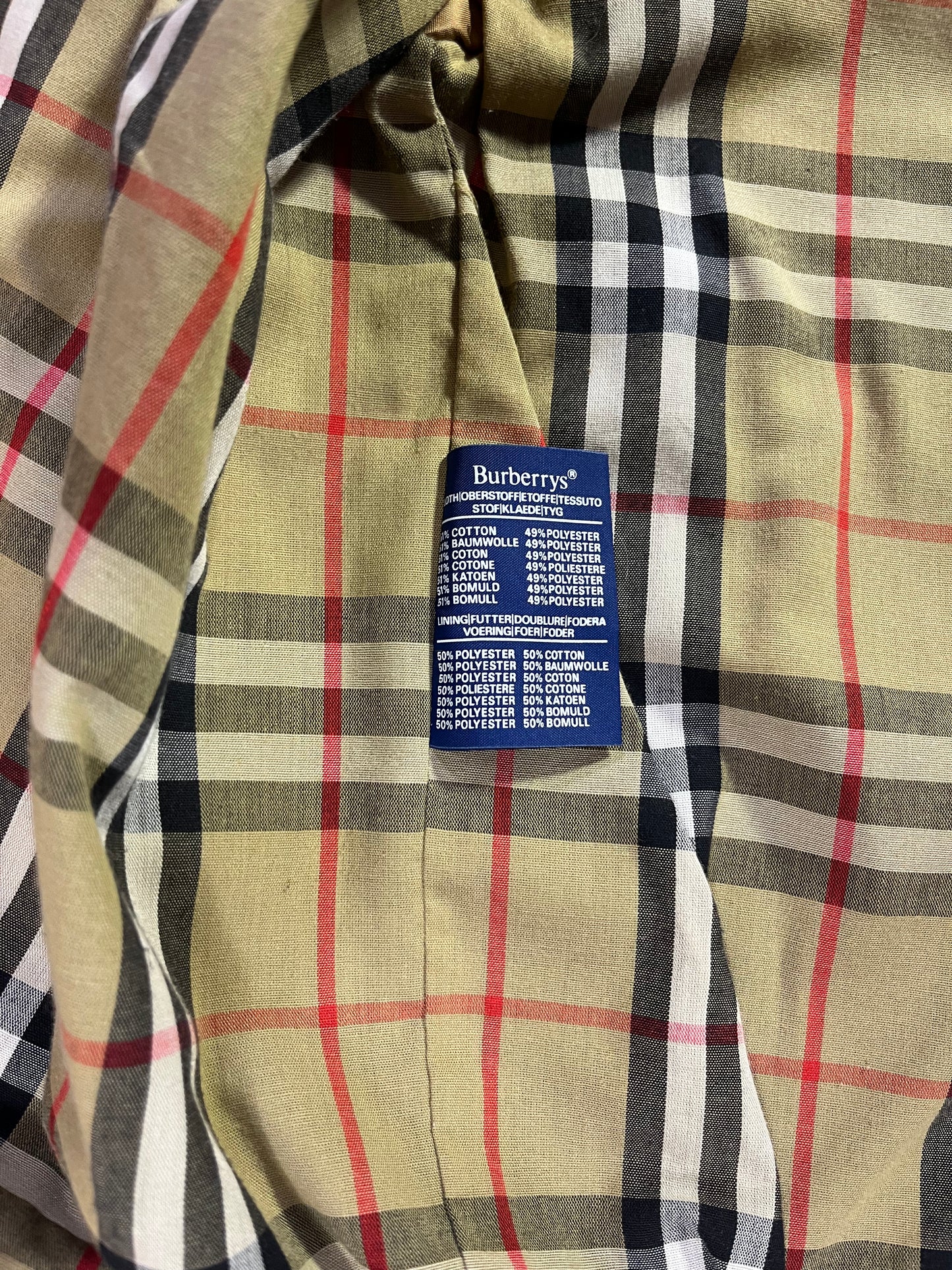 Vintage Burberry's Golf Style Jacket