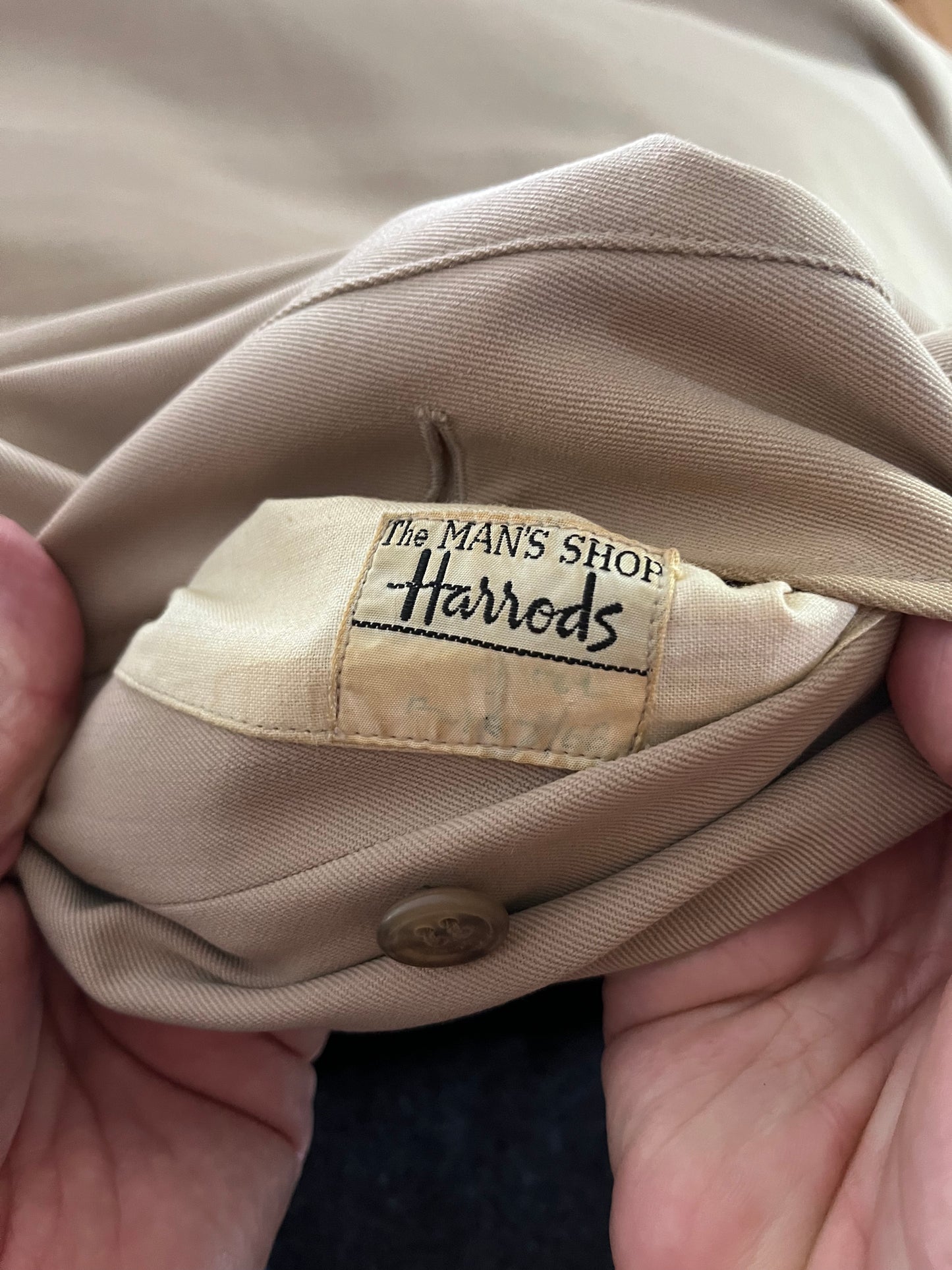 Vintage Burberrys' Of Harrods Solgardine Trench Coat